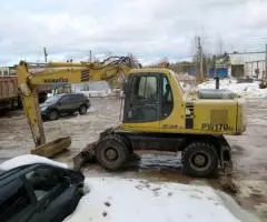 Колесник Komatsu 170, 19 т., 2 ковша, макс. опции - 5