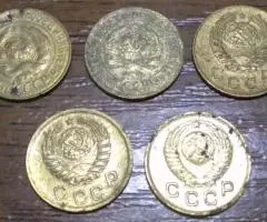 Копейки 1928,33,39,40,49гг. - 2