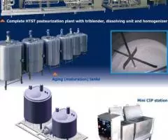 Линия Ice Group Technomix HTST промышленного приготовления смесей для мороженого - 5