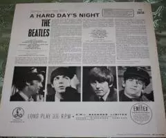 LP The Beatles A Hard Day's Night (UK/France) - 2
