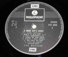LP The Beatles A Hard Day's Night (UK/France) - 8