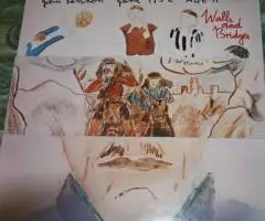 LP John Lennon – Walls And Bridges - 1974 Japan