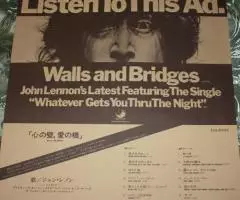 LP John Lennon – Walls And Bridges - 1974 Japan - 5