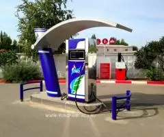 Конструкции для наружного оформления АЗС, АГНКС, АГЗС - 7