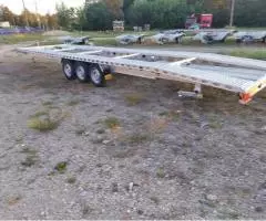 Прицеп-лафет для перевозки авто или спецтехники. - 4