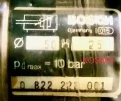 Пневмоцилиндр bosch 0 822 222 001 - 2