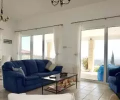 ПРОДАЕТСЯ 3-СПАЛЬНАЯ ВИЛЛА С ПАНОРАМНЫМ ВИДОМ НА МОРЕ В ПАФОСЕ, КИПР - 5