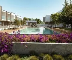 Новый 3-спальный смежный дом в районе Пафоса. Вариант для ПМЖ на Кипре (ЕС) - 2