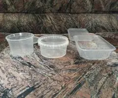 Контейнер пластиковый с крышкой, цвет прозрачный - 2