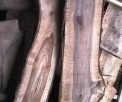 Доска европейский орех необрезная - 4