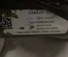 мосты односкатные 52:11 с большим редуктором на спринтер906 - 2