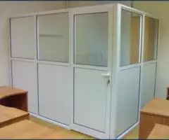 Алюминиевые и пластиковые перегородки. Низкие цены. Акция. - 2