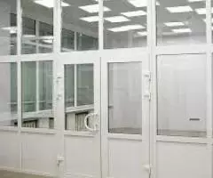 Алюминиевые и пластиковые перегородки. Низкие цены. Акция. - 3