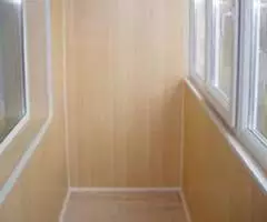 Отделка балконной стены. Низкие цены. - 3