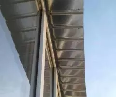 Крыша на балкон с отделкой потолка - 2