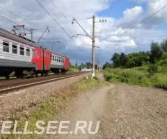 участок 12 соток под застройку. Рядом лес, недалеко ж д стнация - 4