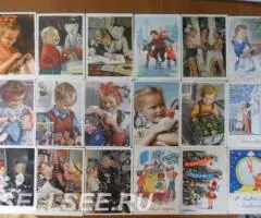 Новогодние из СССР, дети, пионеры от 1950х годов - 3