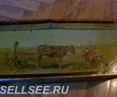 5 Жестяная коробка Соломка Абрикосов Москва антиквар - 2