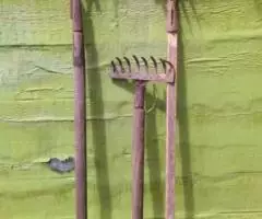 Тяпка скребок грабли - 4