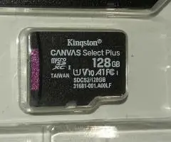 Карта памяти microSDXC UHS-I U1 Kingston Canvas Select Plus 128 ГБ