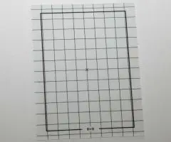 Матовое стекло 4х5" для фотокамеры Linhof - 2