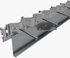 Несъёмная металлическая опалубка для бетонного пола. Закладной профиль. Деформационный шов - 2