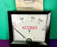 Вольтметр Э378 0-250в