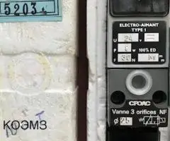Пневмоклапан сроас pneumatique-hydraulique electrovanne evn 5203, evn 5313 - 2
