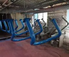 Защитные дуги безопасности столбики и отбойники для АЗС, АГНКС, АГЗС - 3