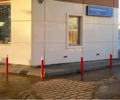 Защитные дуги безопасности столбики и отбойники для АЗС, АГНКС, АГЗС - 4