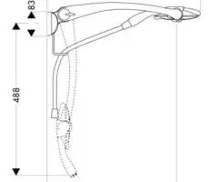 держатель душа Hansgrohe Raindance Allrounder - 2