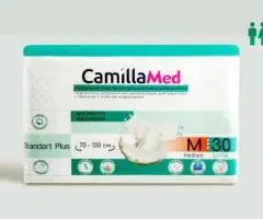 Памперсы Подгузники Camilla Med, размер М, 30 штук в упаковке