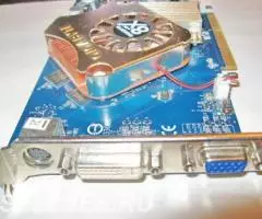 NVidia GeForce 6600GT Gigabyte GV-N66T128D 128mb. AGP - 2