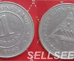 Никарагуа. 1 кордоба, 2007, 2002 - 2