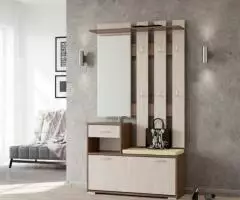 Вешалка настенная с зеркалом Лира 2-3814 (новая) - 3