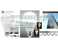 Новые светодиодные лампы AOTOM 220В. 7Вт. (5)  CCT 3000 K - 6