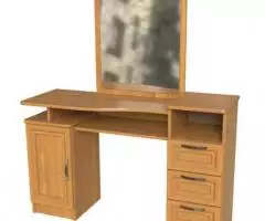 Стол туалетный с зеркалом КМ-17 (новый) - 2