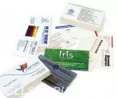 Визитки 300гр. картон 1000шт Пластиковые карты 100шт - 4