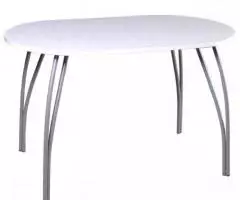 Стол обеденный на металлической опоре Долорес (новый) - 2