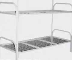 Армейские металлические кровати, двухъярусные кровати для детских лаге ... - 3