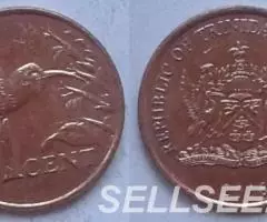 Тринидад и Тобаго. Колибри - 1цент, 1995,2008,2016 - 4