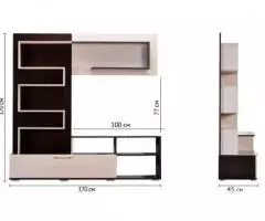 Стенка, тумба под телевизор Интеро (новая) - 4