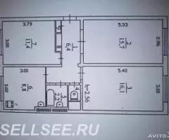 Сдам 3-х комнатную квартиру