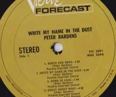Peter Bardens- Write My Name In The Dust - 4