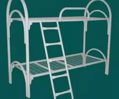 Кровати металлические одноярусные, кровати металлические с ДСП спинкам ... - 2