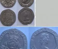 Англия. 20пенсов, 1982,1983,1997 - 2