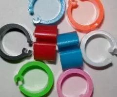 Кольца меточные для кольцевания птиц 50 шт - 3