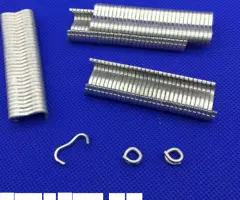 Клипсы для клипсатора - изготовление клеток и работа с сеткой - 2