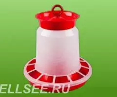 Кормушка для птиц на 10 кг. бункерная - 2