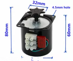 Привод переворот яиц инкубатор - реверсивный мотор - 2